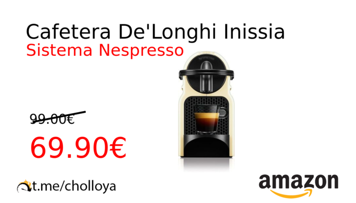 Cafetera De'Longhi Inissia