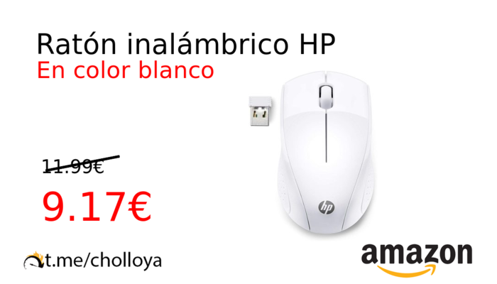 Ratón inalámbrico HP