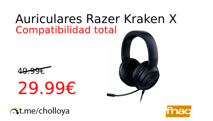 Auriculares Razer Kraken X