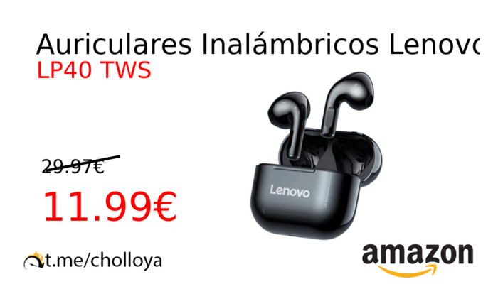 Auriculares Inalámbricos Lenovo