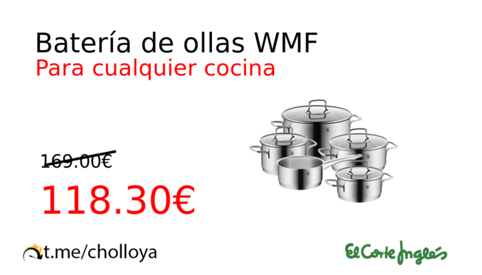 Batería de ollas WMF