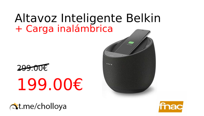 Altavoz Inteligente Belkin