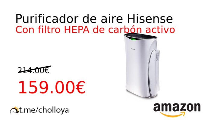 Purificador de aire Hisense