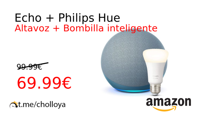 Echo + Philips Hue