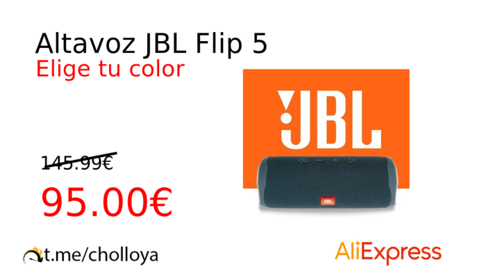 Altavoz JBL Flip 5