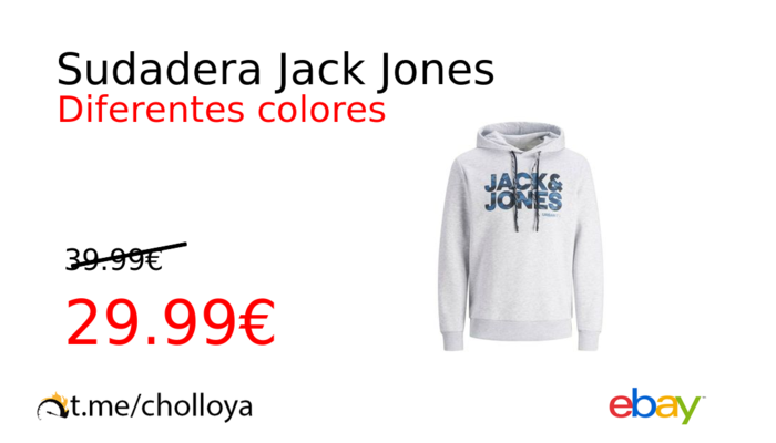 Sudadera Jack Jones