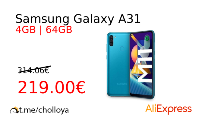 Samsung Galaxy A31