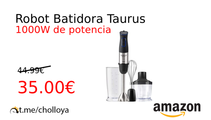 Robot Batidora Taurus