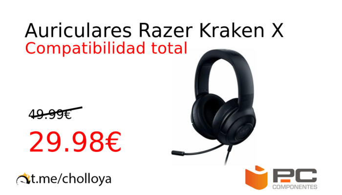 Auriculares Razer Kraken X