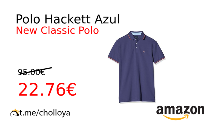 Polo Hackett Azul