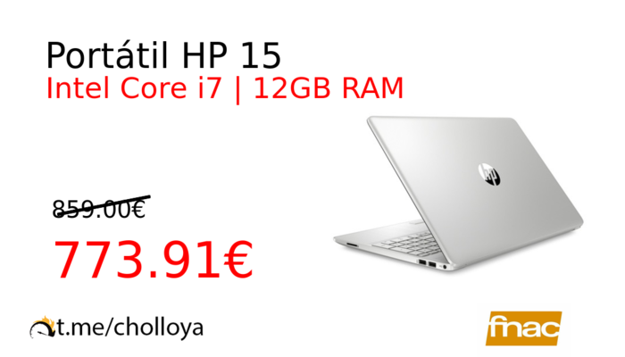 Portátil HP 15