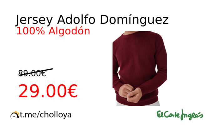 Jersey Adolfo Domínguez