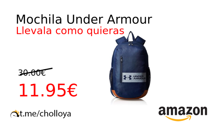 Mochila Under Armour