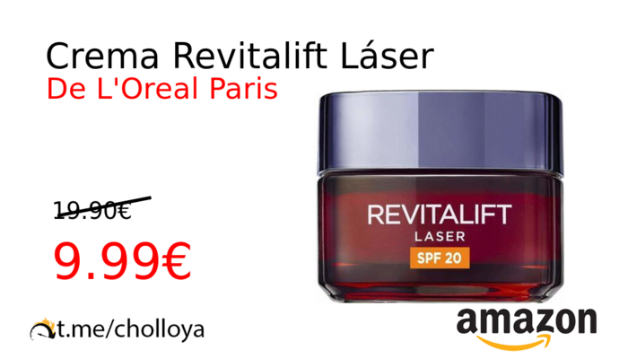 Crema Revitalift Láser