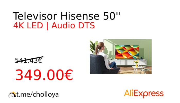 Televisor Hisense 50''