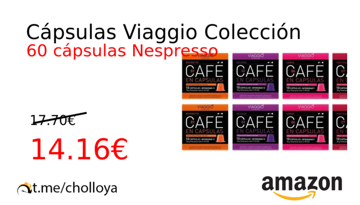 Cápsulas Viaggio Colección