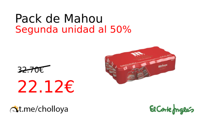 Pack de Mahou