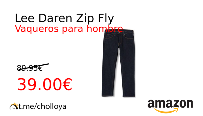 Lee Daren Zip Fly