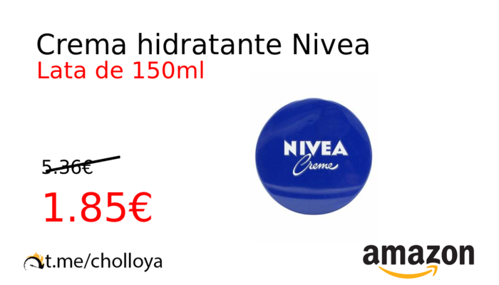 Crema hidratante Nivea