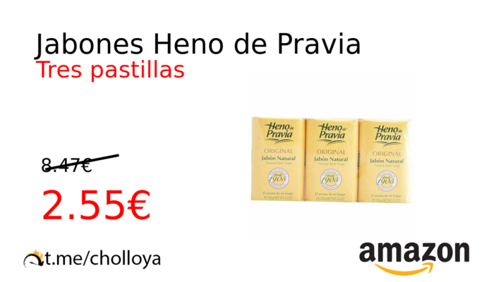 Jabones Heno de Pravia