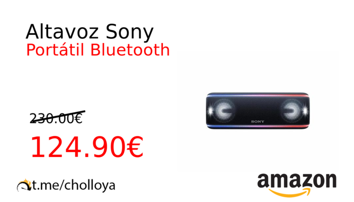 Altavoz Sony