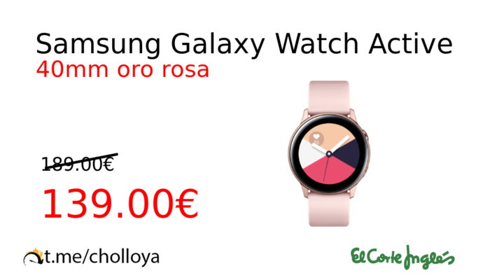 Samsung Galaxy Watch Active