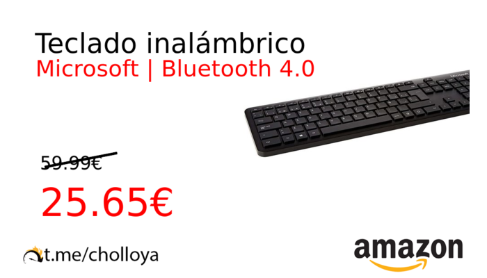 Teclado inalámbrico