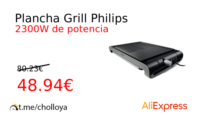 Plancha Grill Philips