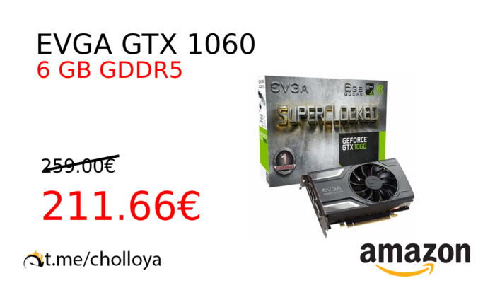 EVGA GTX 1060