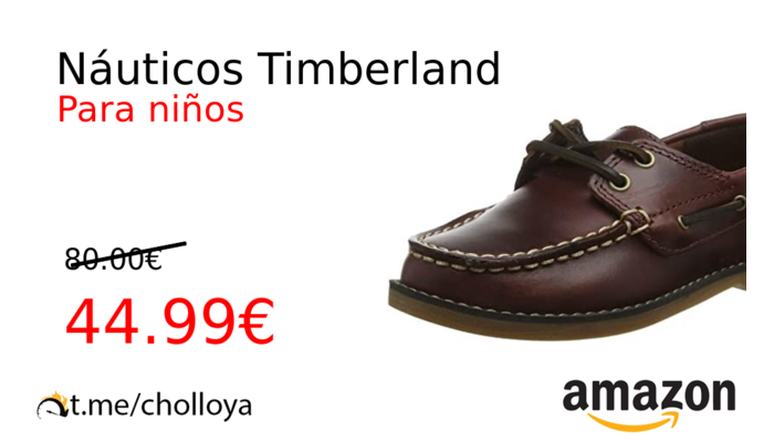 Náuticos Timberland