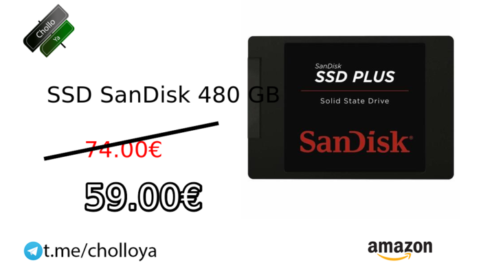 SSD SanDisk 480 GB