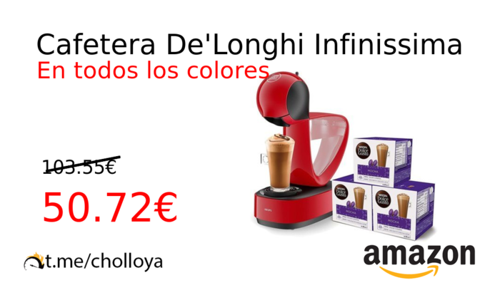 Cafetera De'Longhi Infinissima