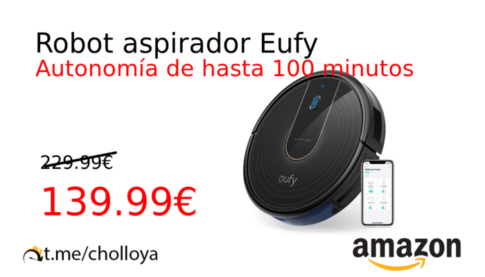 Robot aspirador Eufy