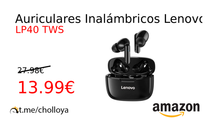 Auriculares Inalámbricos Lenovo