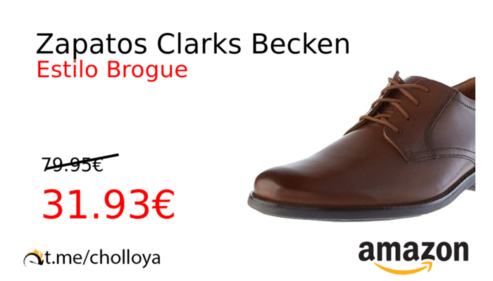 Zapatos Clarks Becken