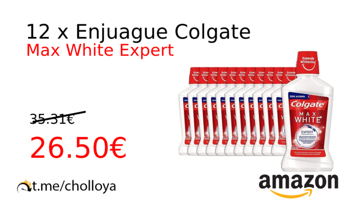 12 x Enjuague Colgate