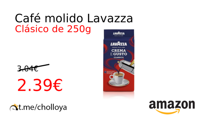 Café molido Lavazza