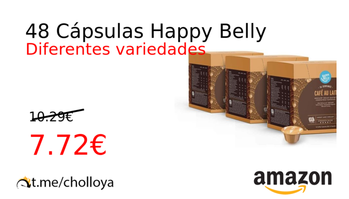 48 Cápsulas Happy Belly