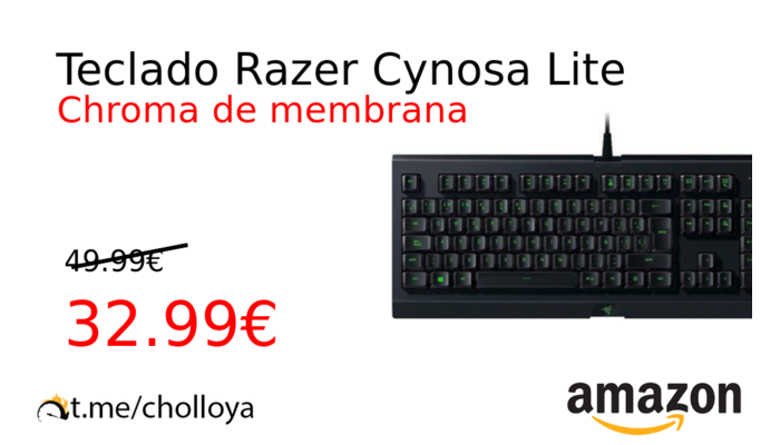 Teclado Razer Cynosa Lite