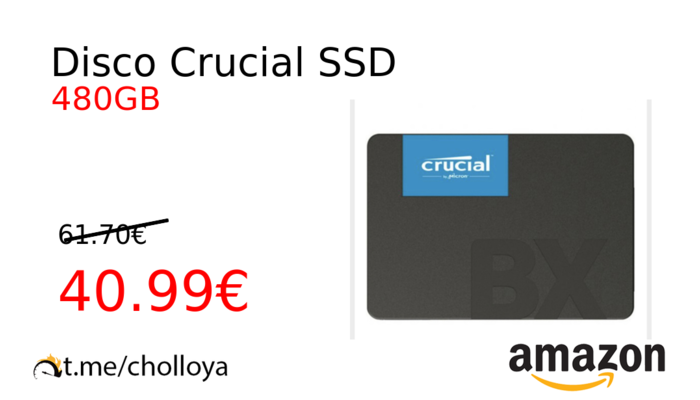 Disco Crucial SSD