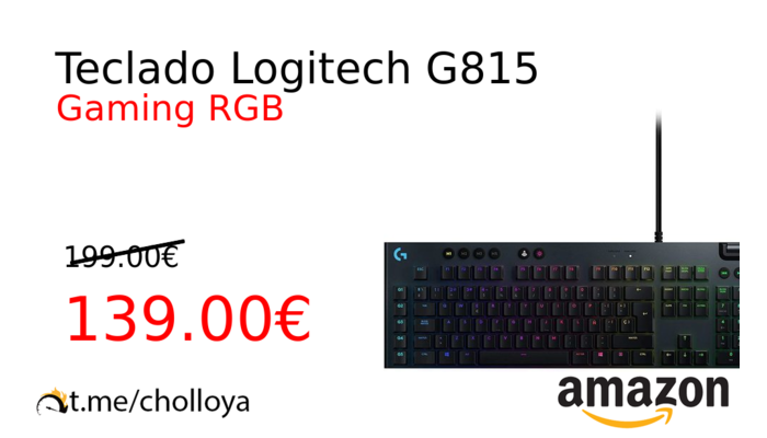 Teclado Logitech G815