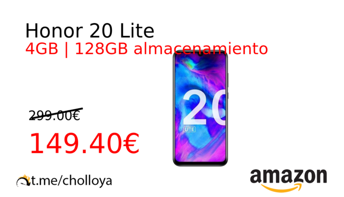 Honor 20 Lite