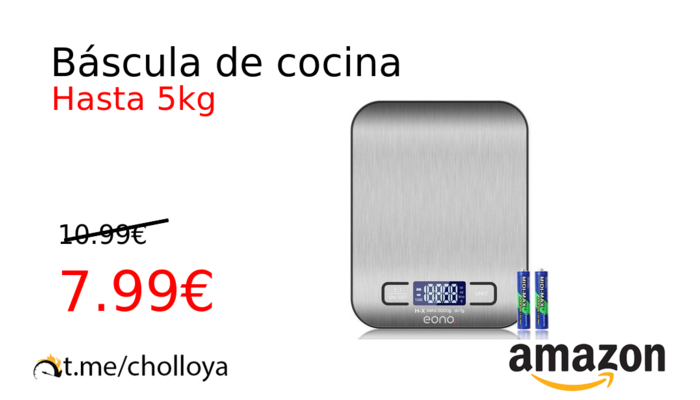 Báscula de cocina