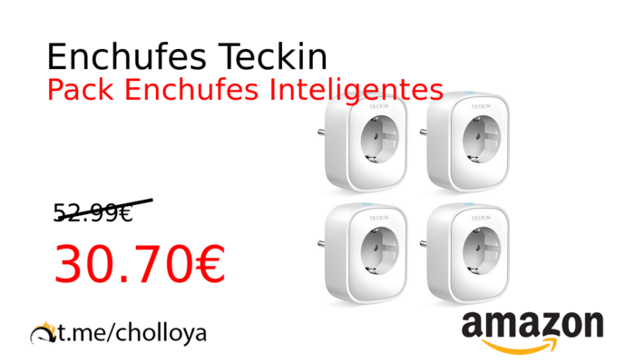 Enchufes Teckin