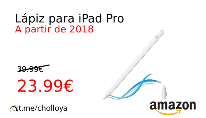 Lápiz para iPad Pro