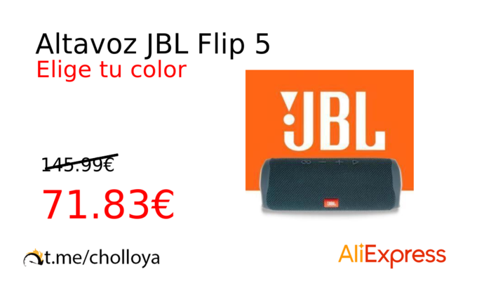 Altavoz JBL Flip 5