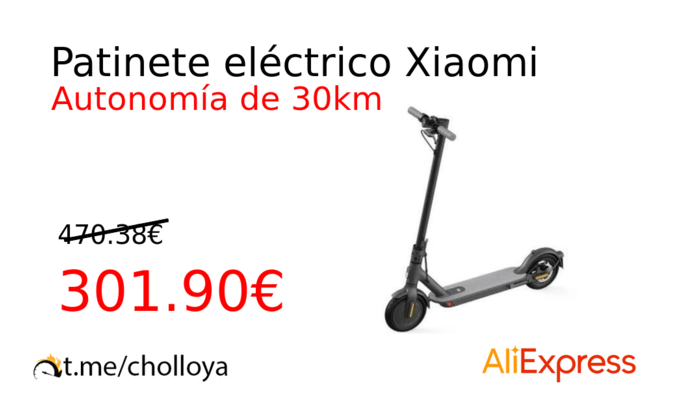 Patinete eléctrico Xiaomi