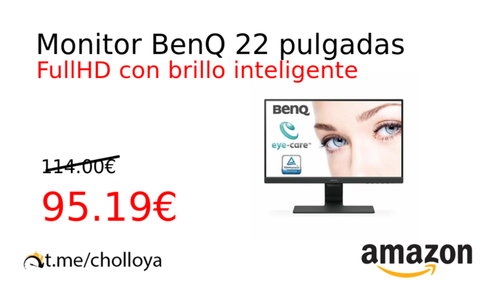 Monitor BenQ 22 pulgadas