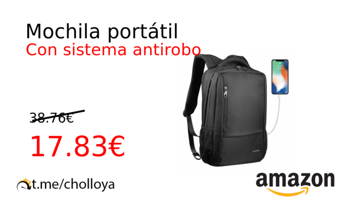 Mochila portátil