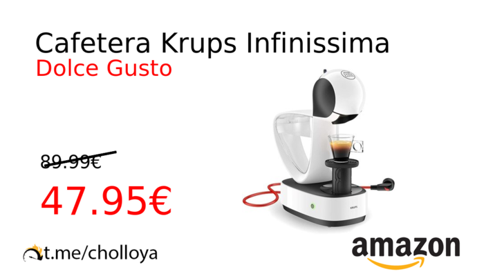 Cafetera Krups Infinissima